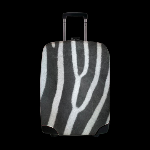 Obrázek z Obal na kufr REAbags Zebra - bílá 