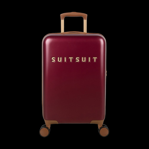 Obrázek z Kabinový kufr SUITSUIT® Fab Seventies Classic Biking Red S - červená - 32 L 