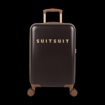 Obrázek z Kabinový kufr SUITSUIT® Fab Seventies Classic Espresso Black S - černá - 32 L 
