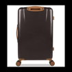 Obrázek z Plastový kufr SUITSUIT® Fab Seventies Classic Espresso Black M - černá - 60 L 