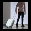 Obrázek z Kabinový kufr ROCK Sunwave S - bílá - 35 L 