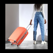Obrázek z Sada cestovních kufrů ROCK Sunwave - oranžová - 120 L 