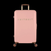 Obrázek z Plastový kufr SUITSUIT® Fab Seventies Coral Cloud M - růžová - 60 L 