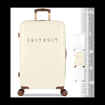 Obrázek z Plastový kufr SUITSUIT® Fab Seventies Antique White M - bílá - 60 L 