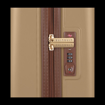 Obrázek z Kabinový kufr SUITSUIT® Fab Seventies Cuban Sand S - hnědá - 32 L 