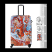 Obrázek z Plastový kufr TUCCI Turkish Marble S - barevný potisk - 33 L 