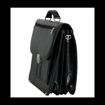 Obrázek z Aktovka REAbags 7618 - černá / nikl - 19 L 