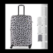 Obrázek z Kabinový kufr TUCCI Winter Leopard S - barevný potisk - 33 L 