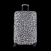 Obrázek z Plastový kufr TUCCI Winter Leopard L - barevný potisk - 88 L 