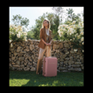 Obrázek z Plastový kufr SUITSUIT® Fab Seventies Old Rose M - růžová - 60 L 