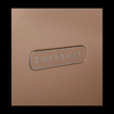 Obrázek z Plastový kufr SUITSUIT® Blossom Mocha Mousse L - hnědá - 81 L 