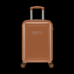 Obrázek z Kabinový kufr SUITSUIT® Blossom Maroon Oak S - hnědá - 31 L 