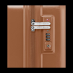 Obrázek z Kabinový kufr SUITSUIT® Blossom Maroon Oak S - hnědá - 31 L 