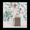 Obrázek z Plastový kufr SUITSUIT® Blossom Plaza Taupe L - hnědá - 81 L 