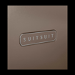 Obrázek z Plastový kufr SUITSUIT® Blossom Plaza Taupe L - hnědá - 81 L 