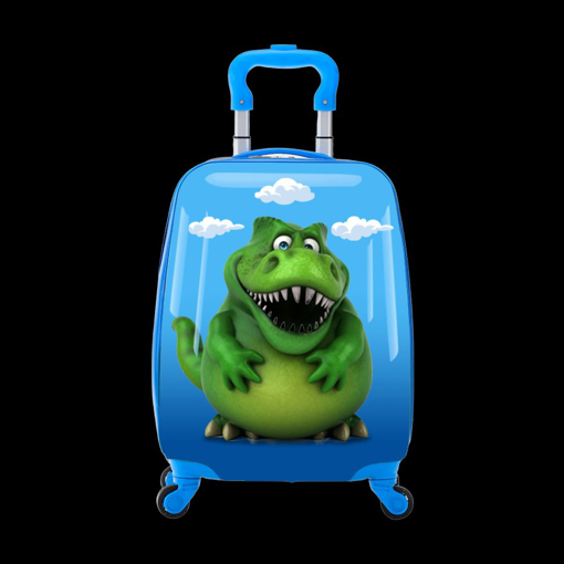Obrázek z Dětský kufr TUCCI Rex Dino - modrá - 25 L 