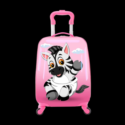 Obrázek z Dětský kufr TUCCI Lil Zebra - růžová - 25 L 