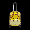 Obrázek z Dětský kufr TUCCI 3D Gaffie Giraffe - žlutá - 28 L 