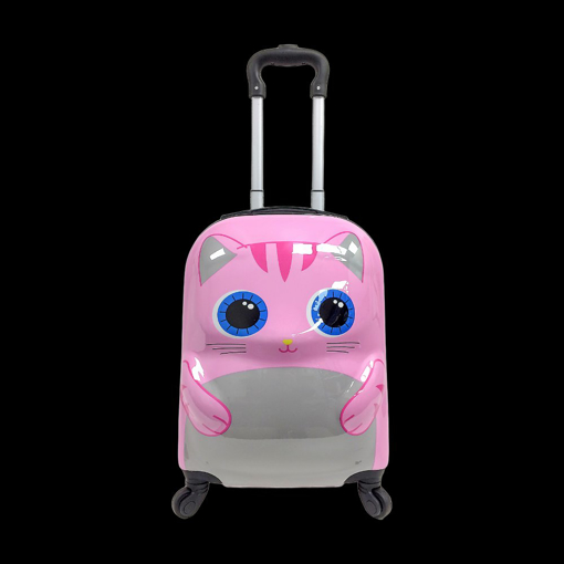 Obrázek z Dětský kufr TUCCI 3D Cutte Kitty - růžová - 28 L 