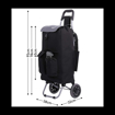 Obrázek z Nákupní taška HOPPA Insulated 42 L - černá - 42 L 