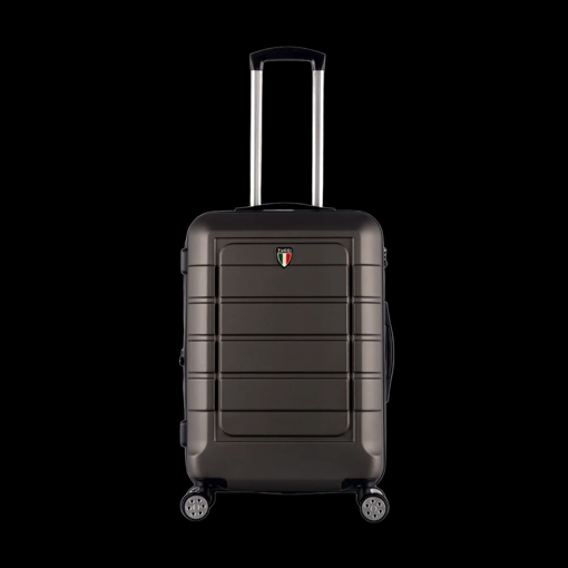 Obrázek z Plastový kufr TUCCI Console S - tmavě šedá - 33 L 