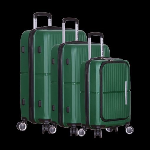 Obrázek z Sada cestovních kufrů OUTDOOR&nbsp;GEAR Garnet - zelená 