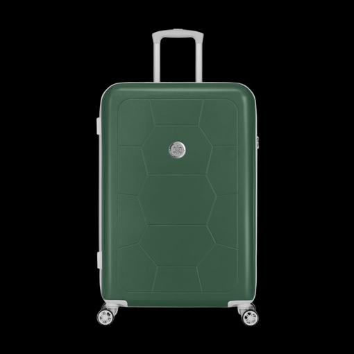 Obrázek z Plastový kufr SUITSUIT® Caretta Jungle Green L - zelená - 83 L 