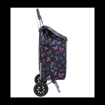 Obrázek z Nákupní taška HOPPA Butterfly 57 L - modrá - 57 L 
