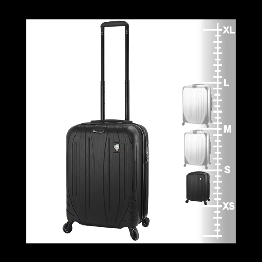Obrázek z Plastový kufr MIA&nbsp;TORO M1525/3-S_graphite - černá - 37 L 