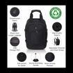 Obrázek z Batoh AEROLITE T-BPMAX03 - černá - 20 L 