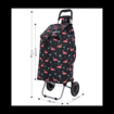 Obrázek z Nákupní taška HOPPA Flamingo 57 L - černá - 57 L 