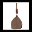 Obrázek z Střední cestovní taška HIGHBURY Canvas - hnědá - 56 L 