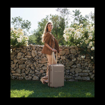 Obrázek z Plastový kufr SUITSUIT® Fab Seventies Taupe M - hnědá - 60 L 