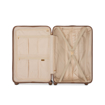 Obrázek z Plastový kufr SUITSUIT® Fab Seventies Taupe L - hnědá - 91 L 