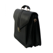 Obrázek z Aktovka REAbags 7173 - černá / nikl - 15 L 