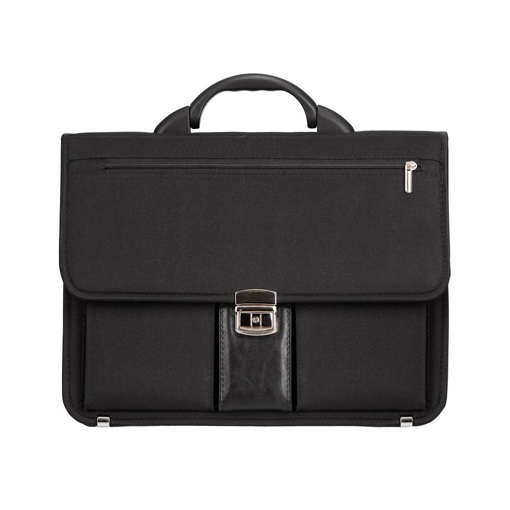 Obrázek z Aktovka REAbags 8001/1-T - černá / nikl - 19 L 