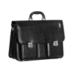 Obrázek z Aktovka REAbags 8001/2-TR - černá / nikl - 19 L 