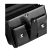 Obrázek z Aktovka REAbags 8001/2-TR - černá / nikl - 19 L 