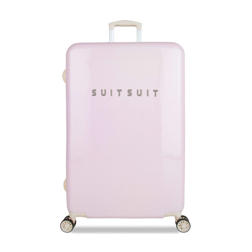 Obrázek z Plastový kufr SUITSUIT® Fabulous Fifties Pink Dust L - růžová - 91 L 