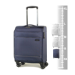 Obrázek z Kabinový kufr ROCK Deluxe-Lite S - modrá - 30 L 
