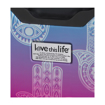 Obrázek z Plastový kufr MIA&nbsp;TORO Love This Life Hamsa L - barevný potisk - 98 L 