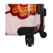 Obrázek z Kabinový kufr MIA&nbsp;TORO Ricci Wood Mozaic Flowers S - barevný potisk - 39 L 