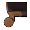 Obrázek z Plastový kufr SUITSUIT® Fab Seventies Classic Espresso Black L - černá - 91 L 