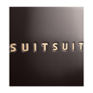 Obrázek z Plastový kufr SUITSUIT® Fab Seventies Classic Espresso Black L - černá - 91 L 