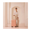 Obrázek z Plastový kufr SUITSUIT® Fab Seventies Coral Cloud M - růžová - 60 L 