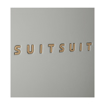 Obrázek z Plastový kufr SUITSUIT® Fab Seventies Limestone L - šedá - 91 L 