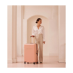 Obrázek z Plastový kufr SUITSUIT® Fab Seventies Coral Cloud L - růžová - 91 L 