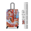 Obrázek z Plastový kufr TUCCI Turkish Marble S - barevný potisk - 33 L 