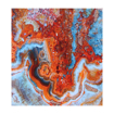 Obrázek z Plastový kufr TUCCI Turkish Marble S - barevný potisk - 33 L 