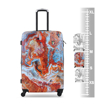 Obrázek z Plastový kufr TUCCI Turkish Marble M - barevný potisk - 57 L 